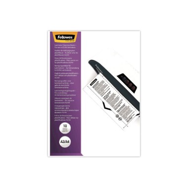 Feuilles de nettoyage pour plastifieuse  - Fiducial