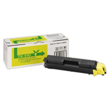 Toner Kyocera TK590Y jaune  - Fiducial