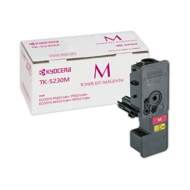 Toner KYOCERA TK5230M Rouge  - Fiducial