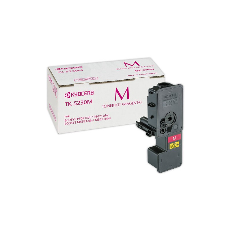 Toner KYOCERA TK5230M Rouge  - Fiducial