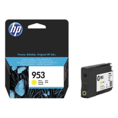 HP 953 cartouche d'encre jaune F6U14AE  - Fiducial