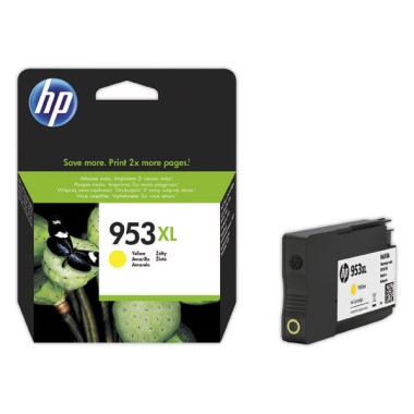 HP 953XL cartouche d'encre jaune F6U18AE  - Fiducial