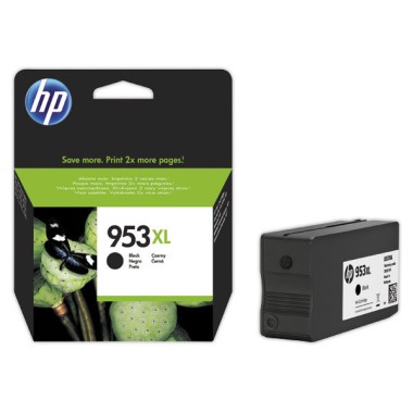 HP 953XL cartouche d'encre noire L0S70AE  - Fiducial