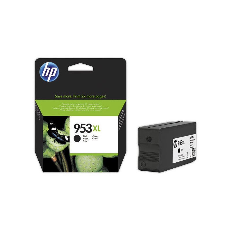 HP 953XL cartouche d'encre noire L0S70AE  - Fiducial