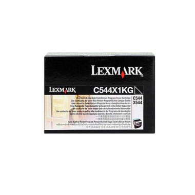 Toner LEXMARK noir C544X1KG  - Fiducial