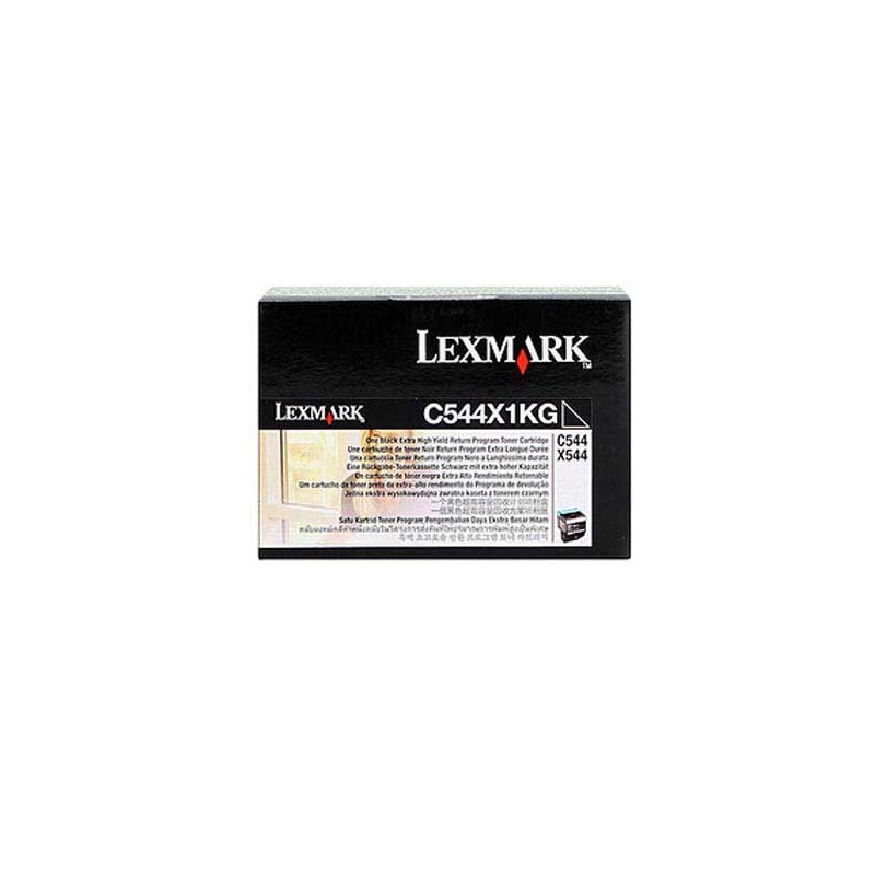 Toner LEXMARK noir C544X1KG  - Fiducial