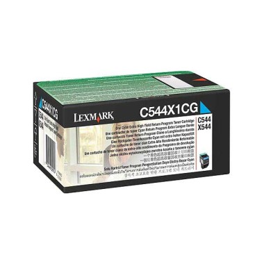 Toner LEXMARK cyan C544X1CG  - Fiducial