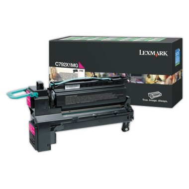 Toner LEXMARK magenta C792X1MG  - Fiducial