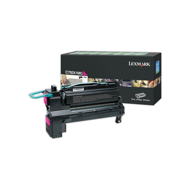 Toner LEXMARK magenta C792X1MG  - Fiducial
