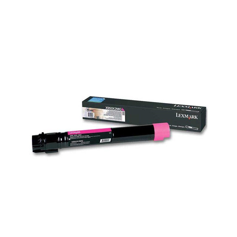 Toner LEXMARK magenta HC X950X2MG  - Fiducial