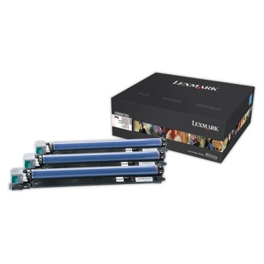 Tambours LEXMARK C950X73G 3 couleurs  x3 - Fiducial
