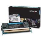 Toner LEXMARK cyan HC X748H1CG  - Fiducial