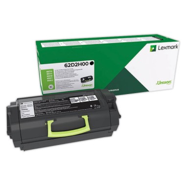 Toner LEXMARK 602 noir HC 62D2H00  - Fiducial