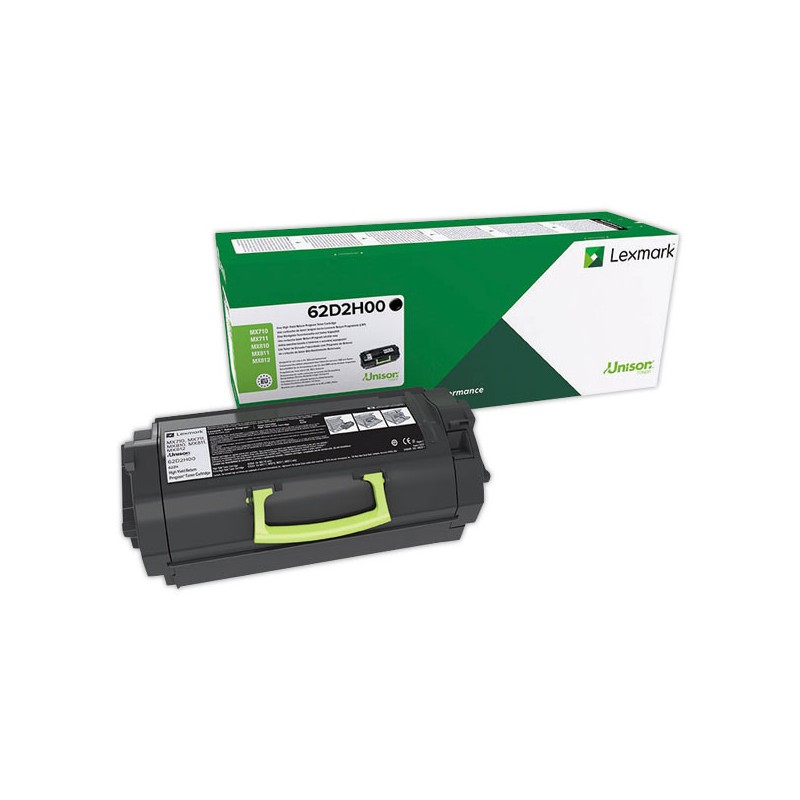 Toner LEXMARK 602 noir HC 62D2H00  - Fiducial