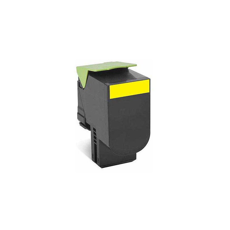 Toner LEXMARK 702 jaune HC 70C2HY0  - Fiducial