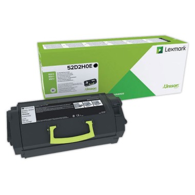 Toner LEXMARK 52D2H0E noire  - Fiducial