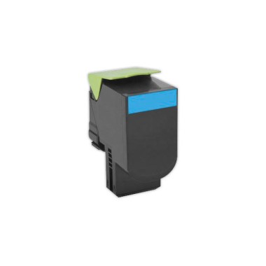 Toner LEXMARK 80C2HC0 Cyan  - Fiducial