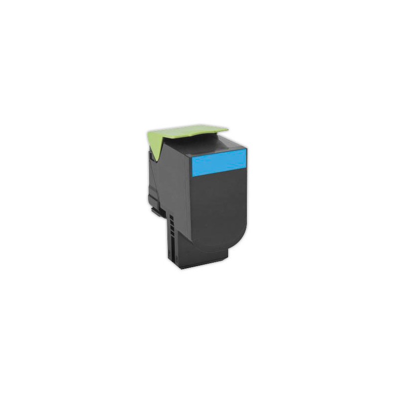 Toner LEXMARK 80C2HC0 Cyan  - Fiducial