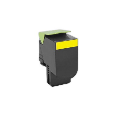Toner LEXMARK 80C2HY0 Jaune  - Fiducial