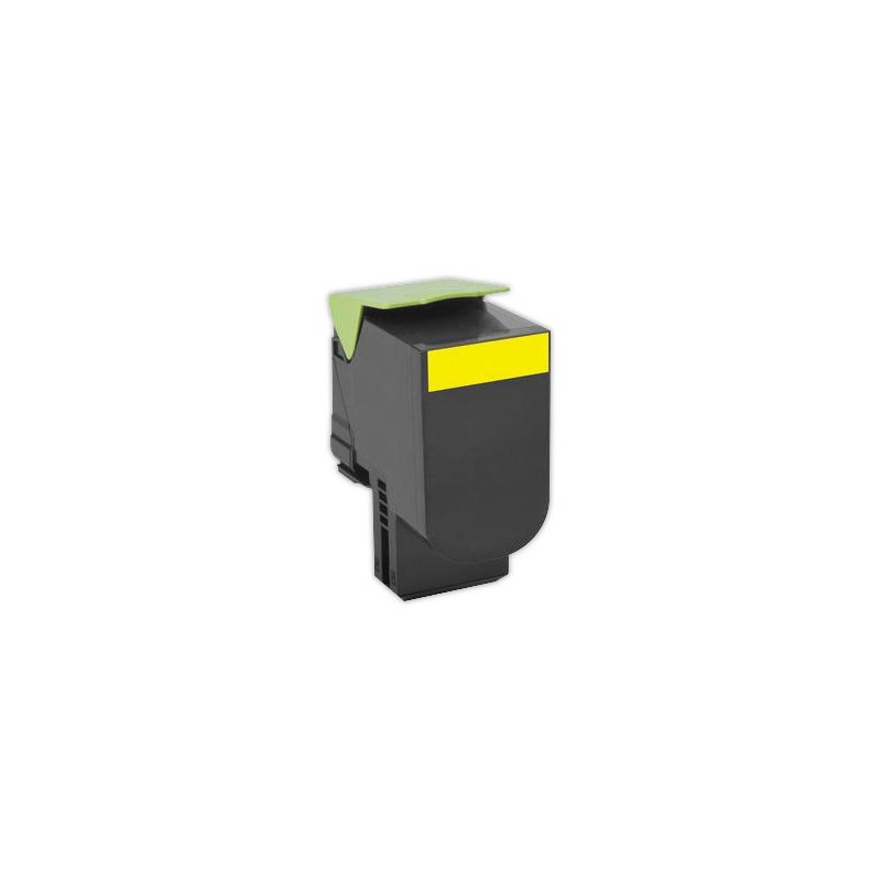 Toner LEXMARK 80C2HY0 Jaune  - Fiducial