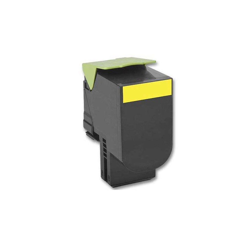 Toner LEXMARK 802 jaune 80C2SY0  - Fiducial