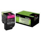 Toner LEXMARK 802 magenta HC 80C2XM0  - Fiducial