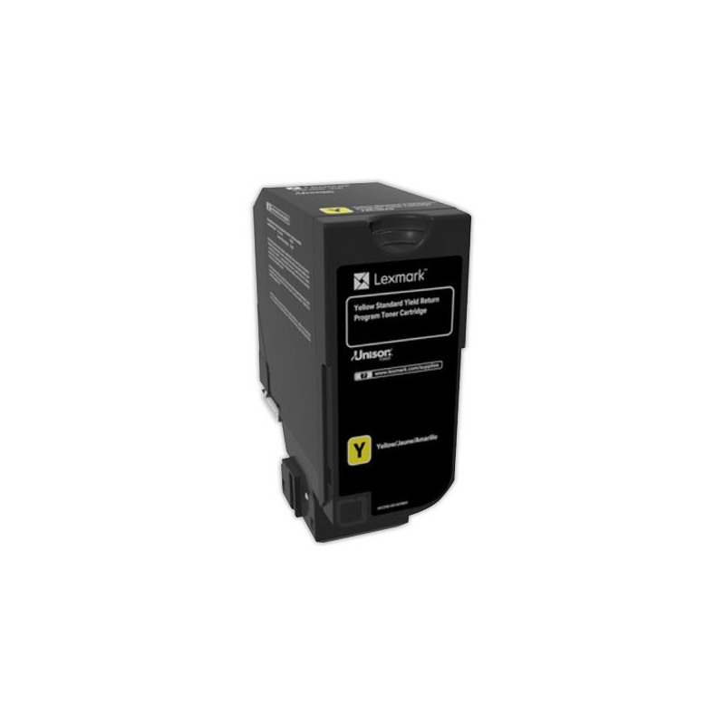 Toner LEXMARK jaune 74C2SY0  - Fiducial