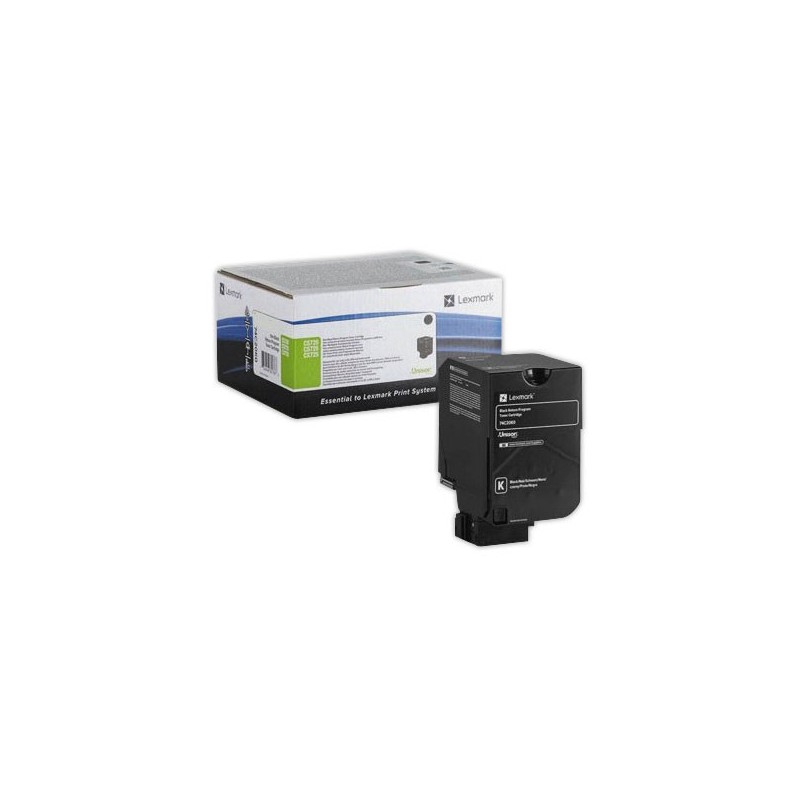 Toner LEXMARK noir 74C2SK0  - Fiducial
