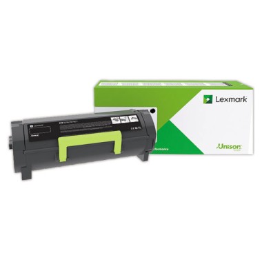 Toner LEXMARK noir 56F2H0E  - Fiducial