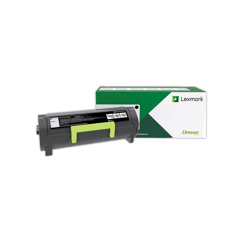 Toner LEXMARK 512 noir retournable 51B2000  - Fiducial
