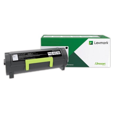 Toner LEXMARK 512 noir retournable HC 51B2H00  - Fiducial