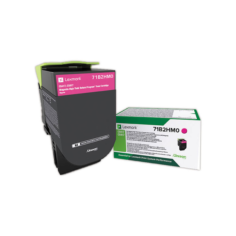 Toner LEXMARK 71B2M0 Magenta  - Fiducial