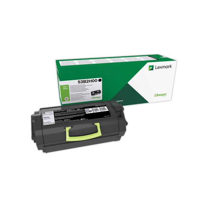Toner LEXMARK 53B2H00 Noir  - Fiducial