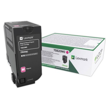 Toner LEXMARK 75B20M0 Magenta  - Fiducial