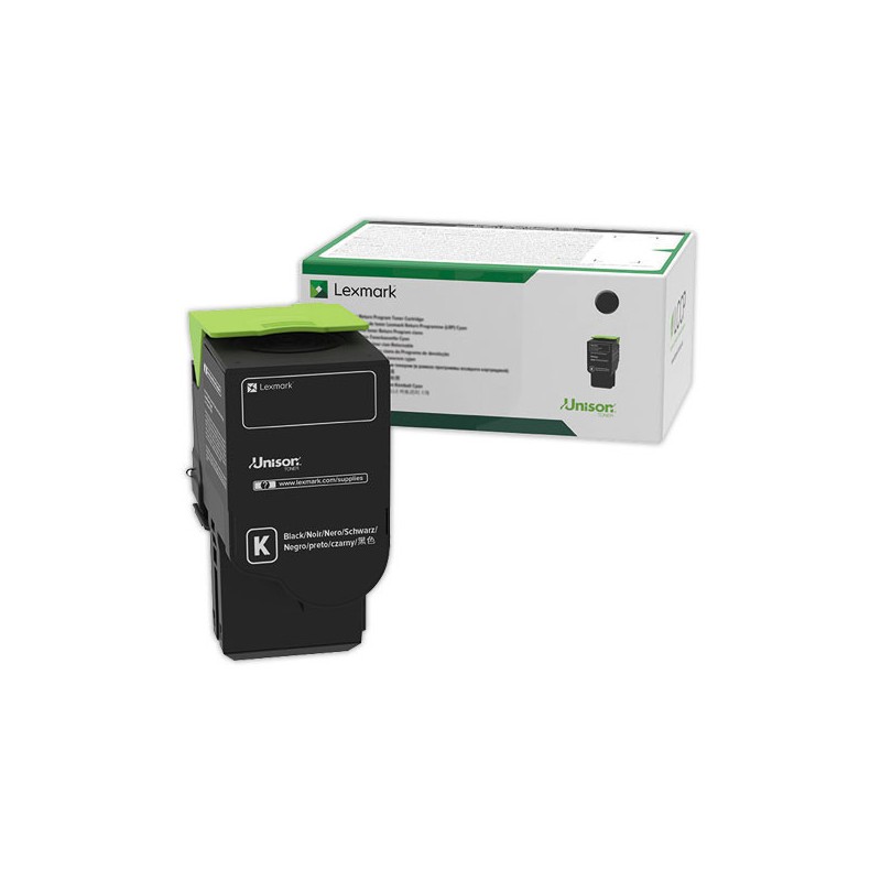 Toner LEXMARK C2320K0 Noir  - Fiducial