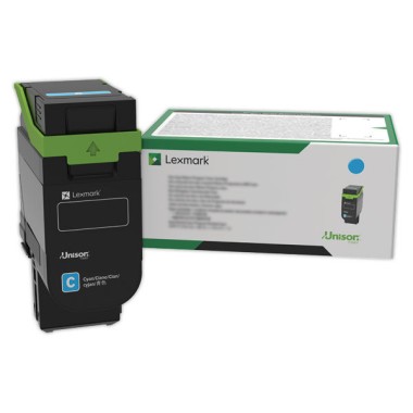 Toner LEXMARK CS531/CX532 Cyan  - Fiducial