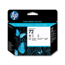 HP 72 tête d'impression noir et gris C9380A  - Fiducial
