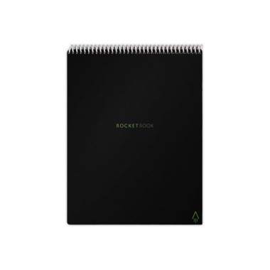 Bloc Rockbook Flip de 32 pages A4 - noir  - Fiducial