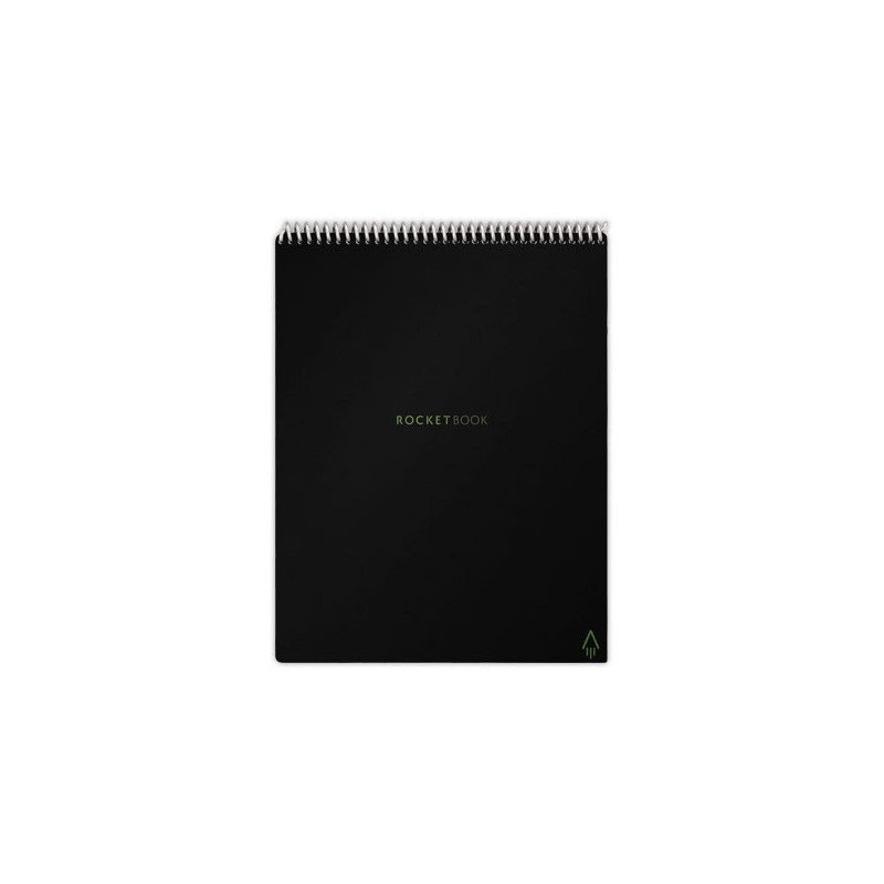 Bloc Rockbook Flip de 32 pages A4 - noir  - Fiducial