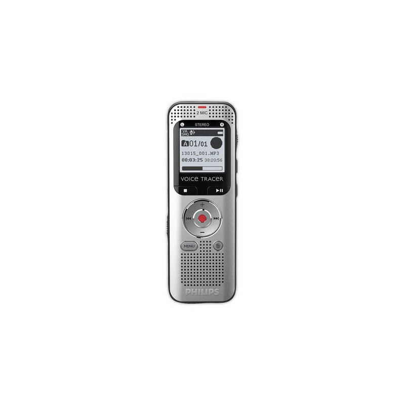 Enregiistreur audio DVT2015 PHILIPS gris  - Fiducial