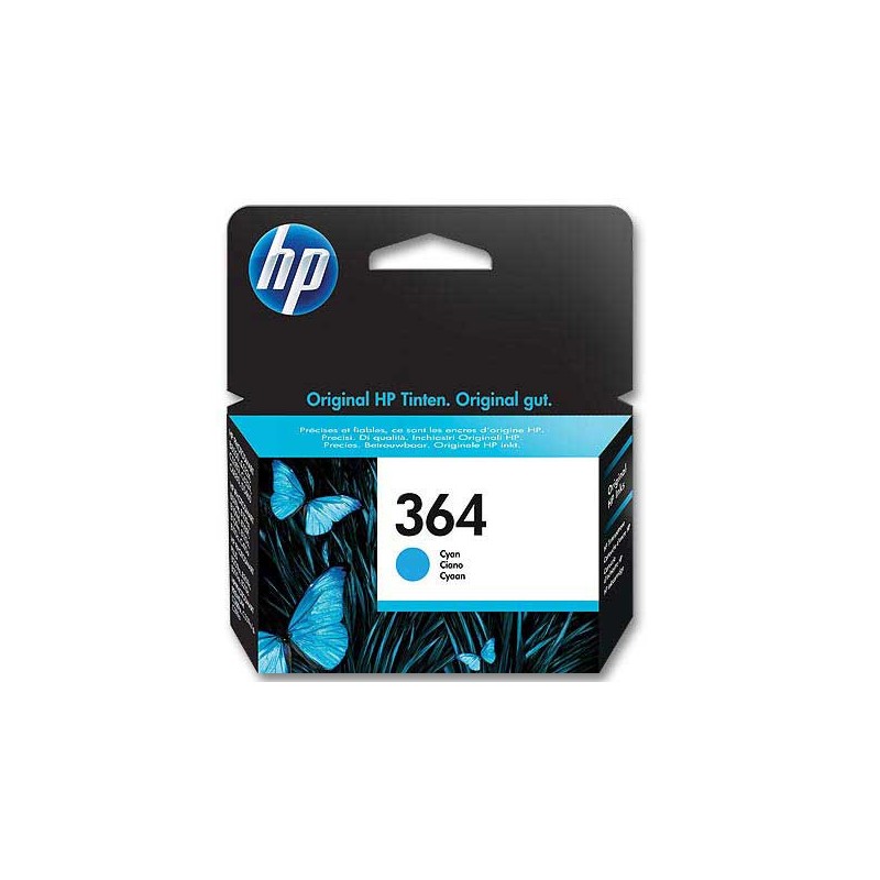 HP 364 cartouche d'encre cyan CB318EE  - Fiducial