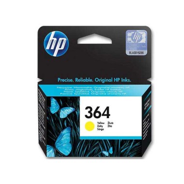 HP 364 cartouche d'encre jaune CB320EE  - Fiducial