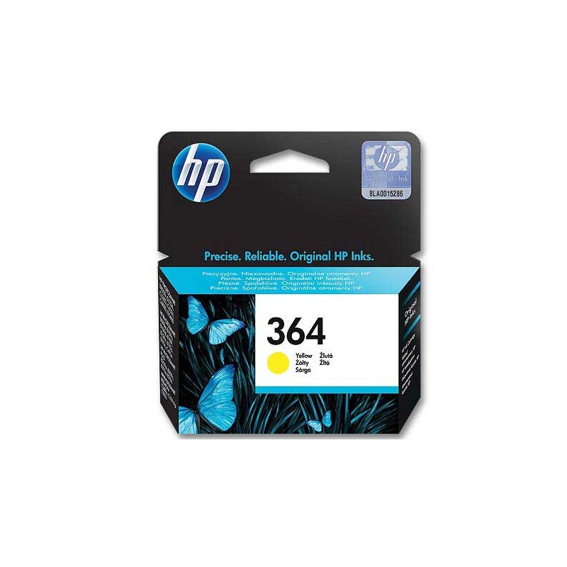 HP 364 cartouche d'encre jaune CB320EE  - Fiducial