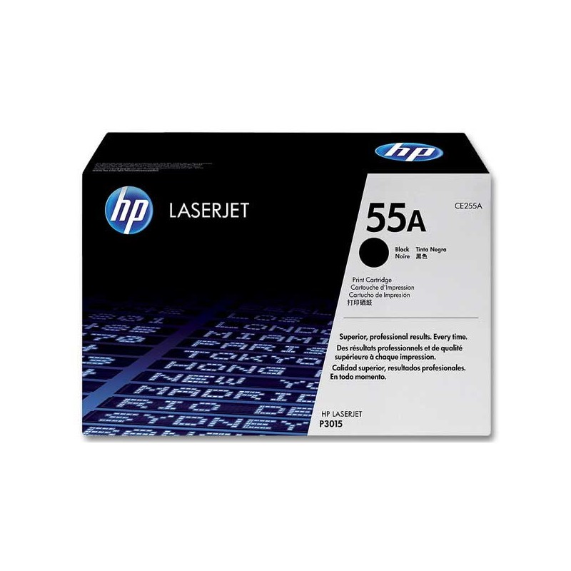 HP 55A CE255A toner noir  - Fiducial
