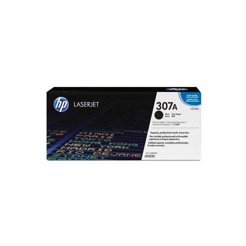 HP 307A CE740A toner noir  - Fiducial