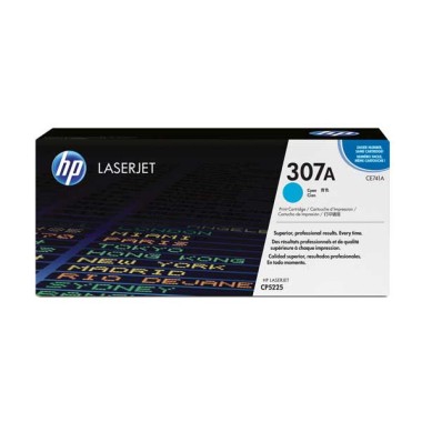 HP 307A CE741A toner cyan  - Fiducial