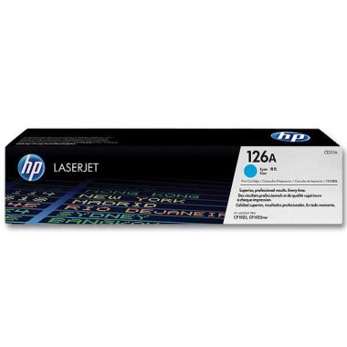 HP 126A CE311A toner cyan  - Fiducial