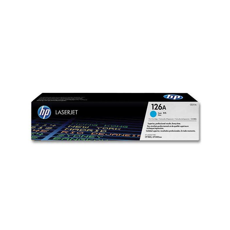HP 126A CE311A toner cyan  - Fiducial