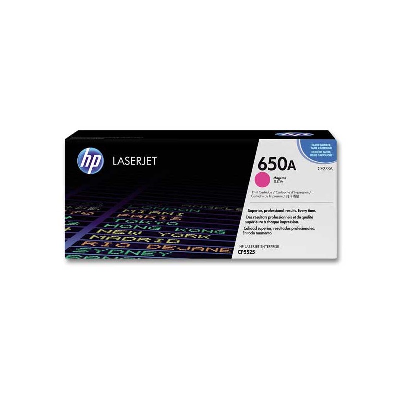 HP 650A CE273A toner magenta  - Fiducial