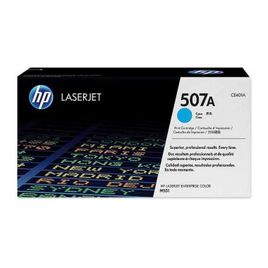 HP 507A CE401A toner cyan  - Fiducial